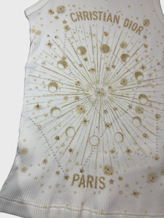 Top Dior blanc T.S