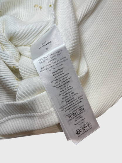 Top Dior blanc T.S