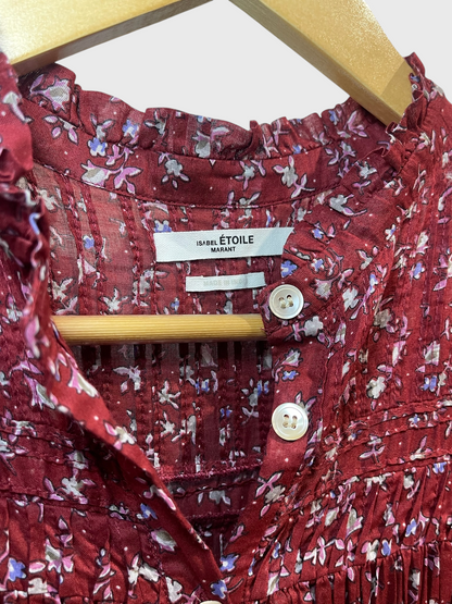 Robe Isabel Marant rouge T.36