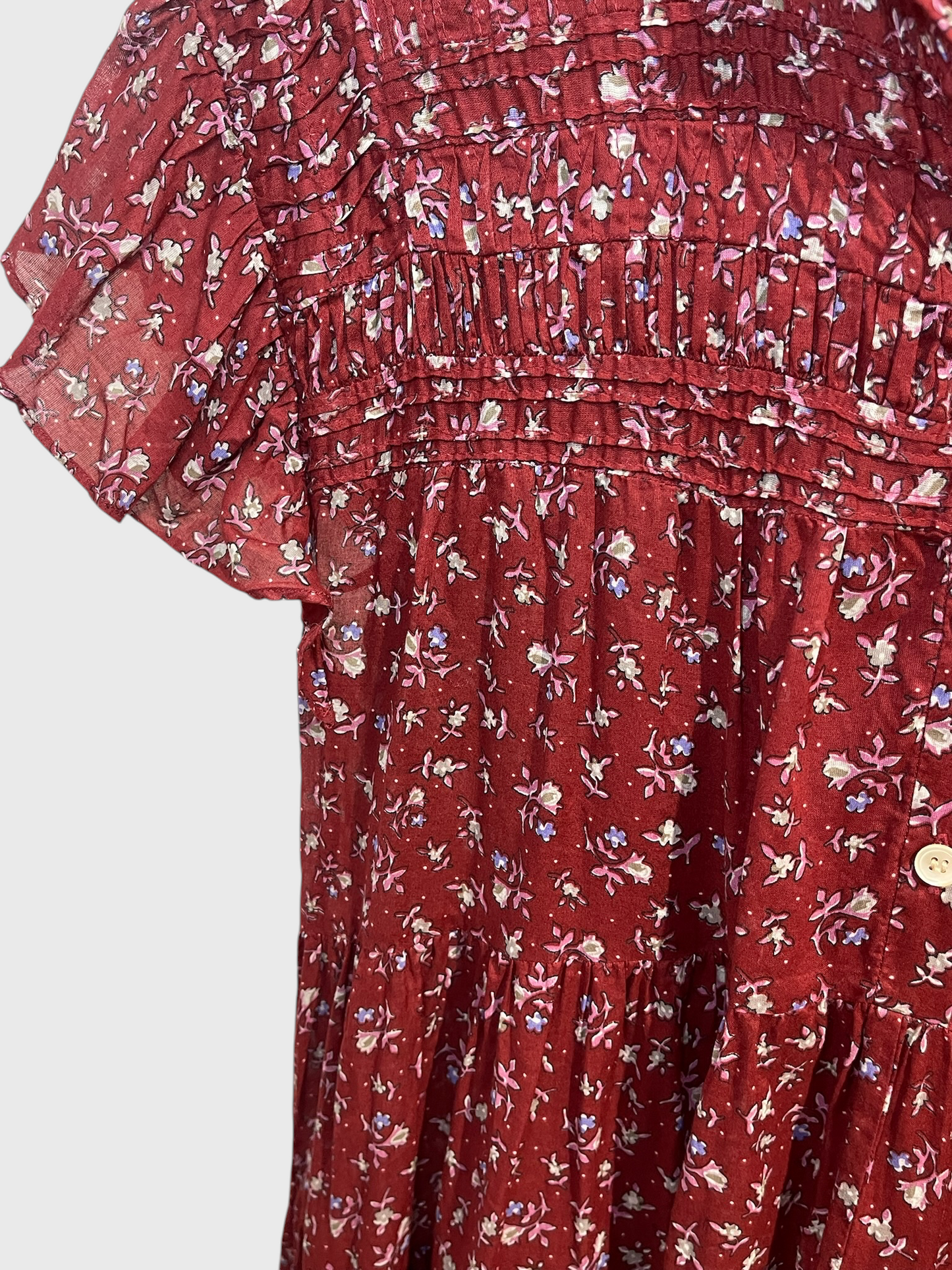 Robe Isabel Marant rouge T.36