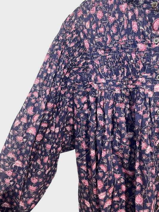 Robe Isabel Marant bleue T.36