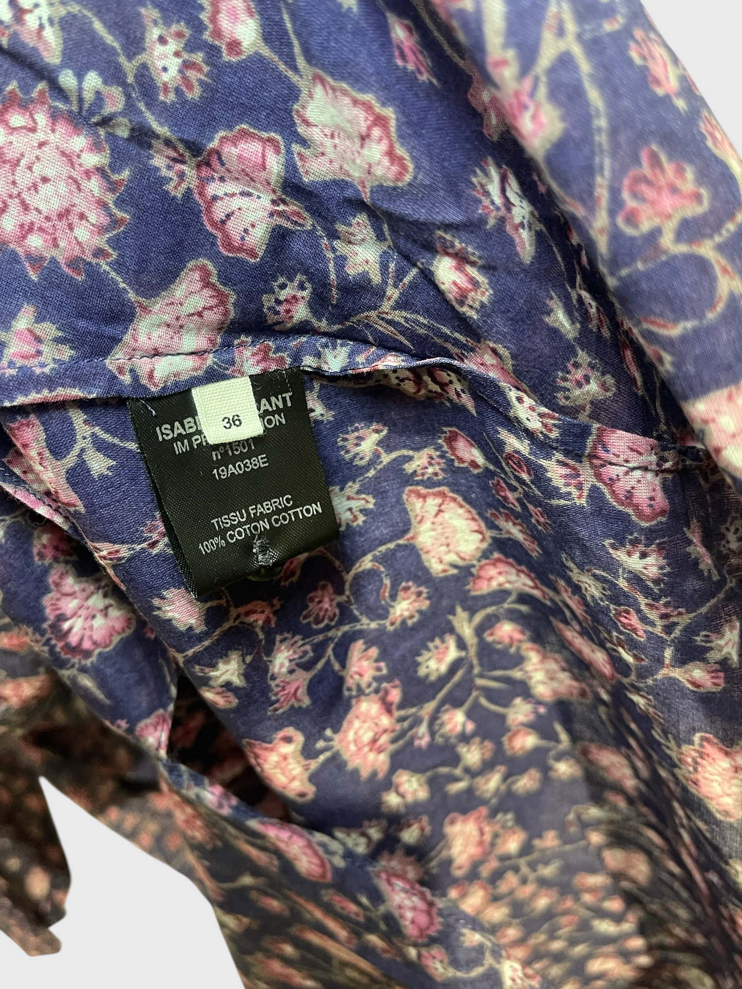 Robe Isabel Marant bleue T.36