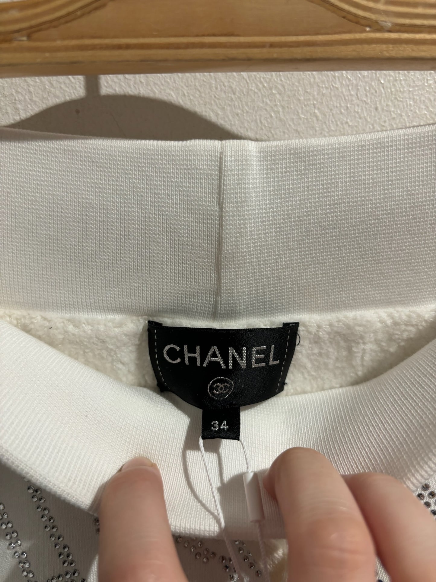 Jogging Chanel blanc T.34 NEUF