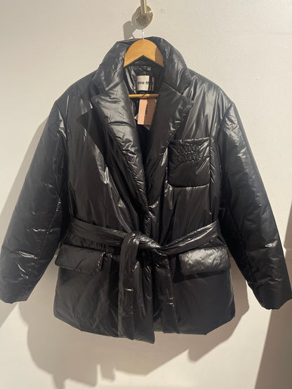 Doudoune Miu Miu noire T.38