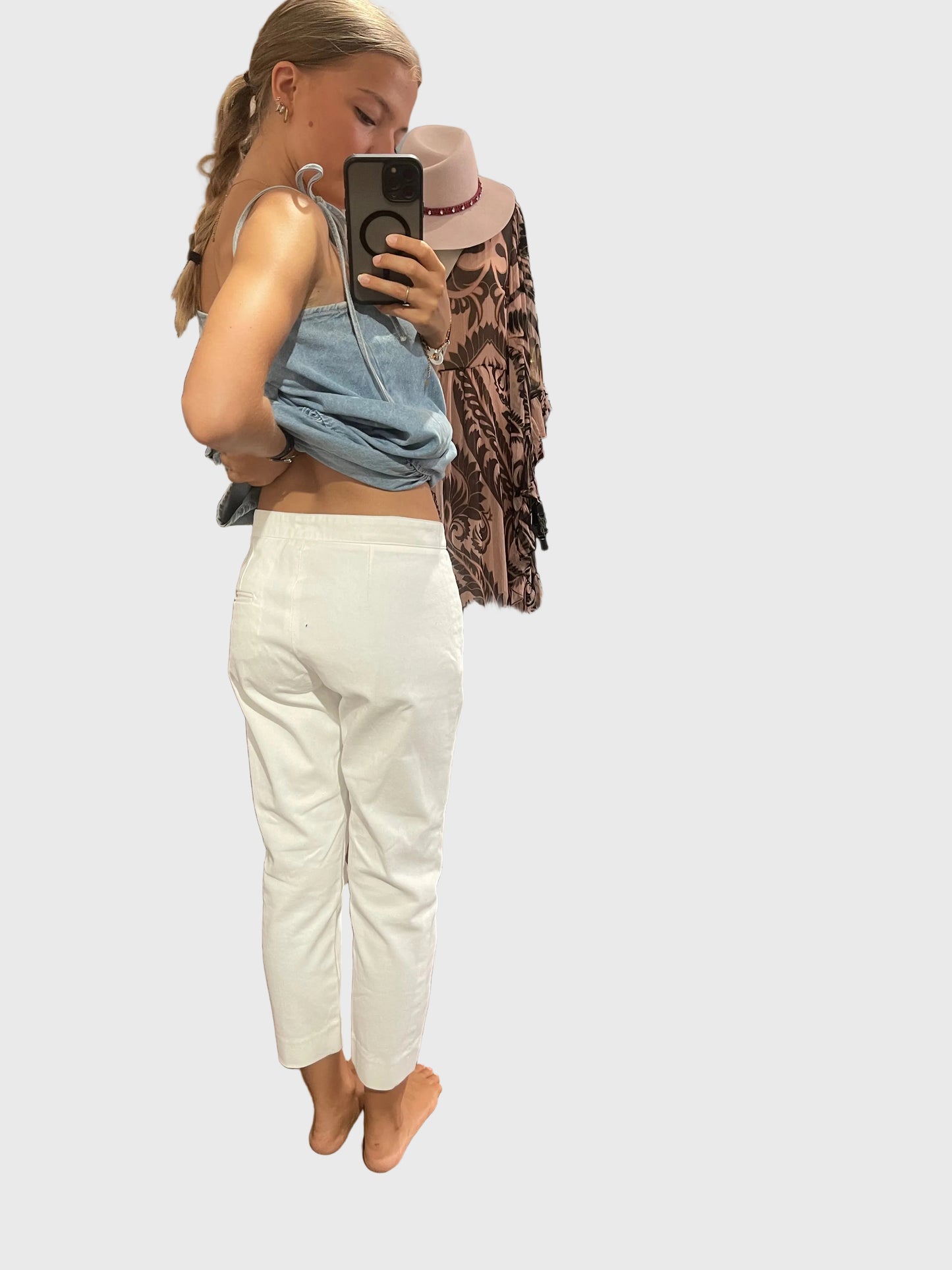 Jeans Isabel Marant blanc T.36