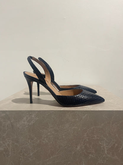 Escarpins Aquazzura python T.37