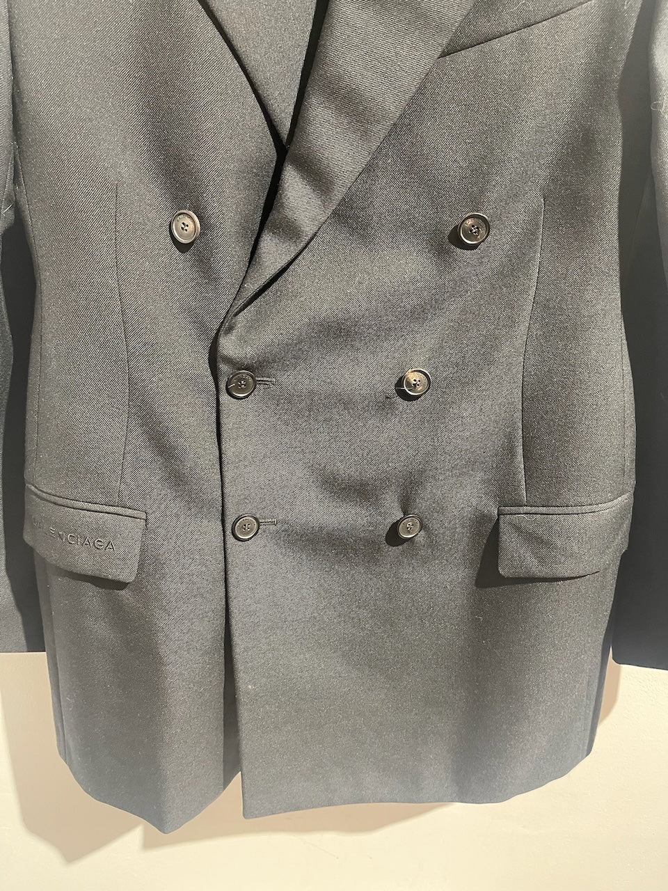 Veste Balenciaga noire T.34