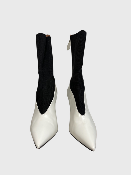 Bottines Alaia blanches T.37