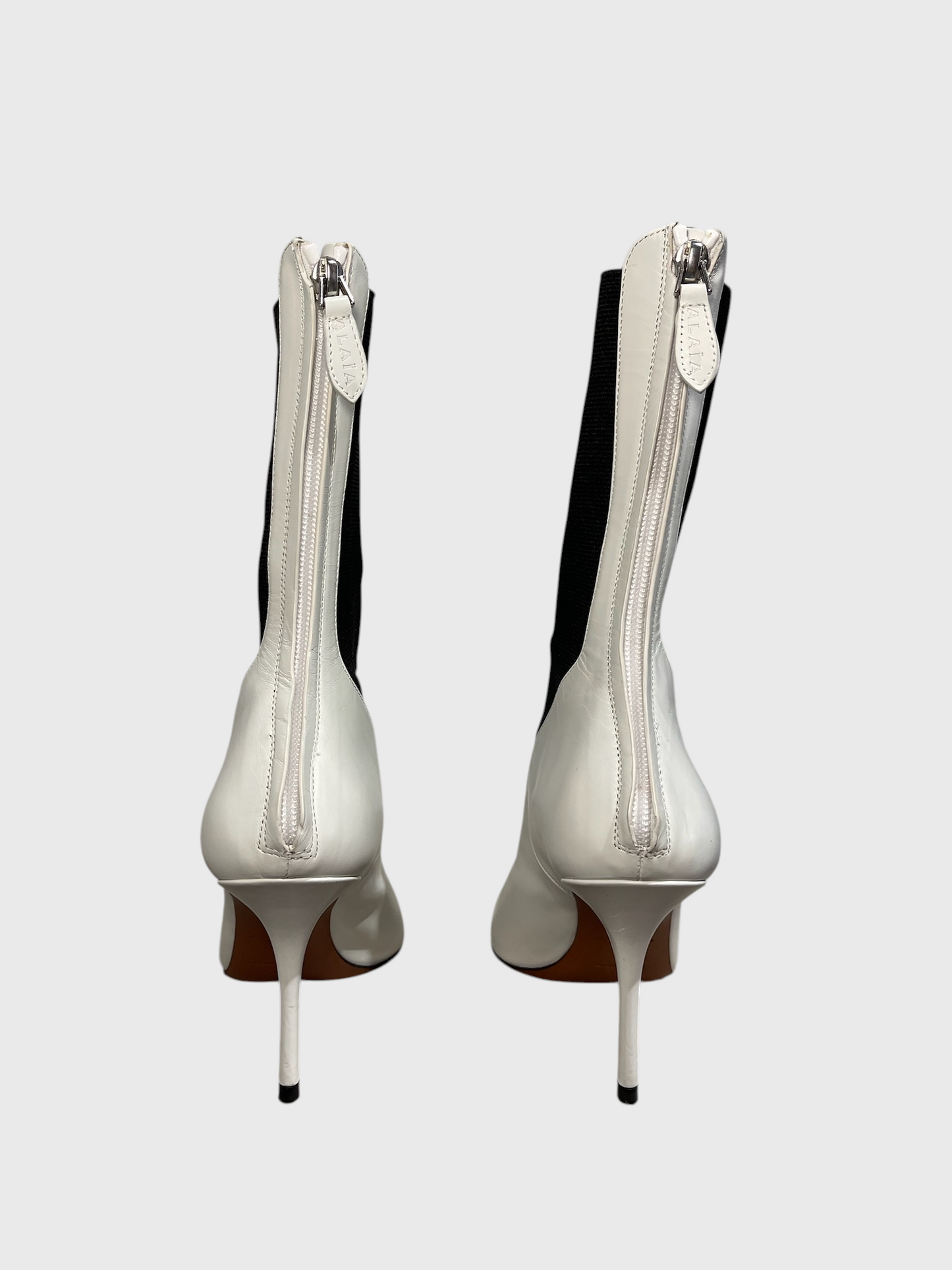 Bottines Alaia blanches T.37