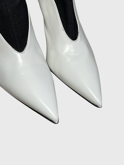 Bottines Alaia blanches T.37