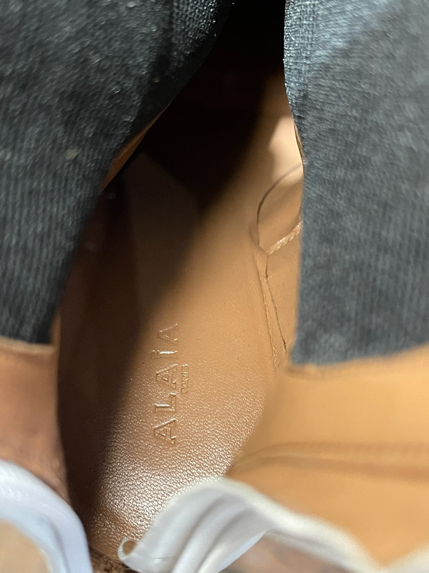Bottines Alaia blanches T.37