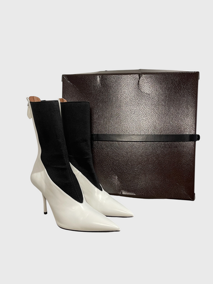 Bottines Alaia blanches T.37