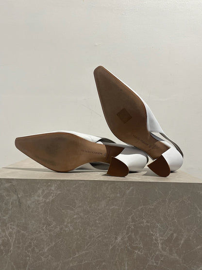 Escarpins Bottega Veneta blancs T.40