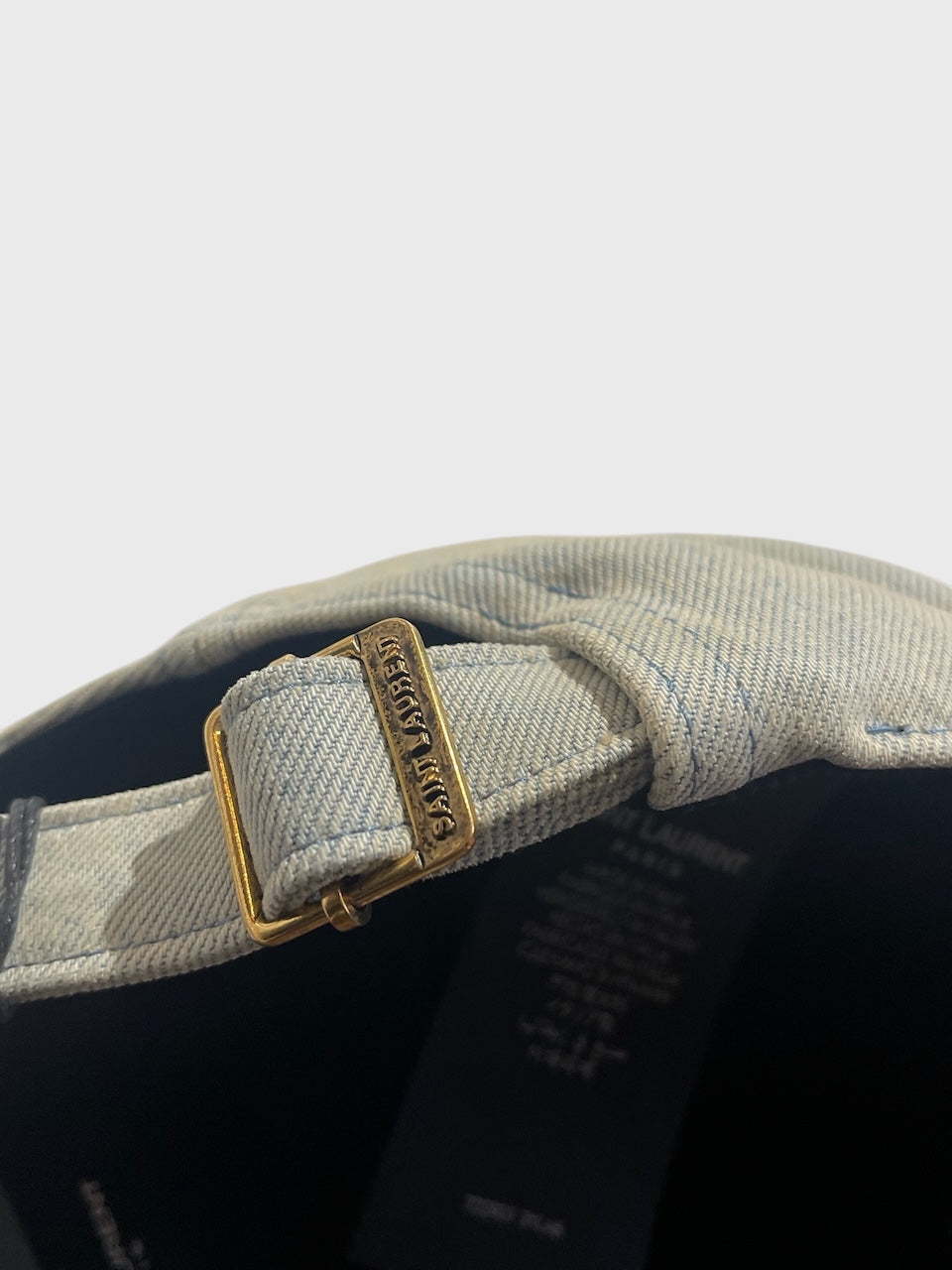 Casquette Saint Laurent jeans T.59