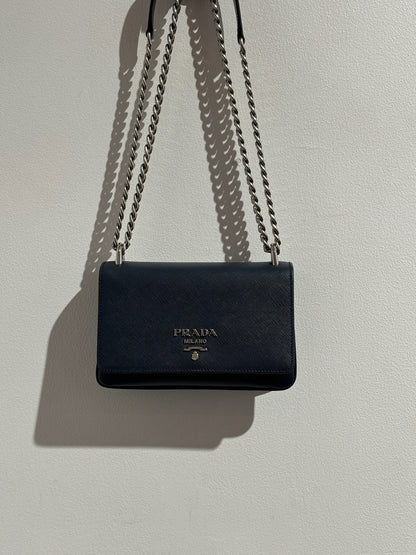 Sac Prada bleu marine