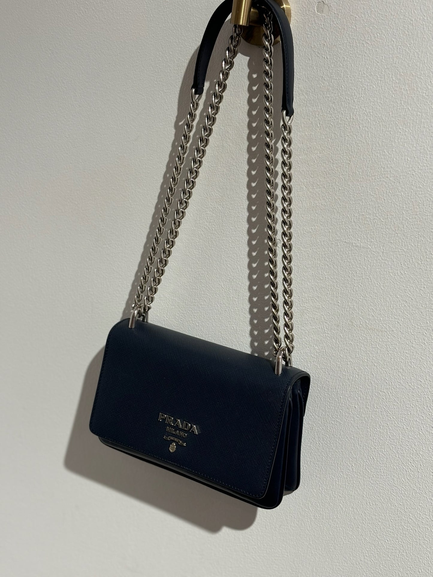 Sac Prada bleu marine