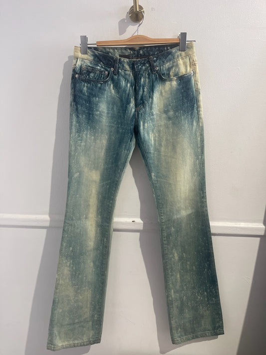Jeans Dior tie & dye T.27
