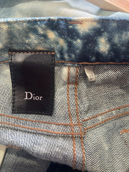 Jeans Dior tie & dye T.27