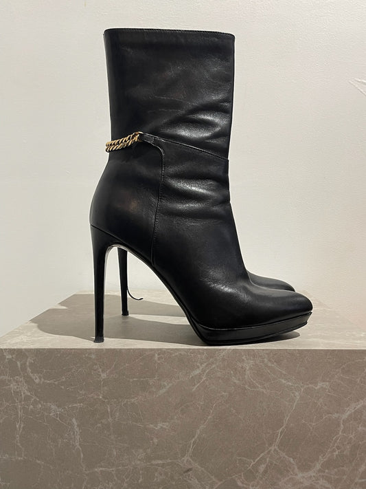 Bottines Burberry noires T.40