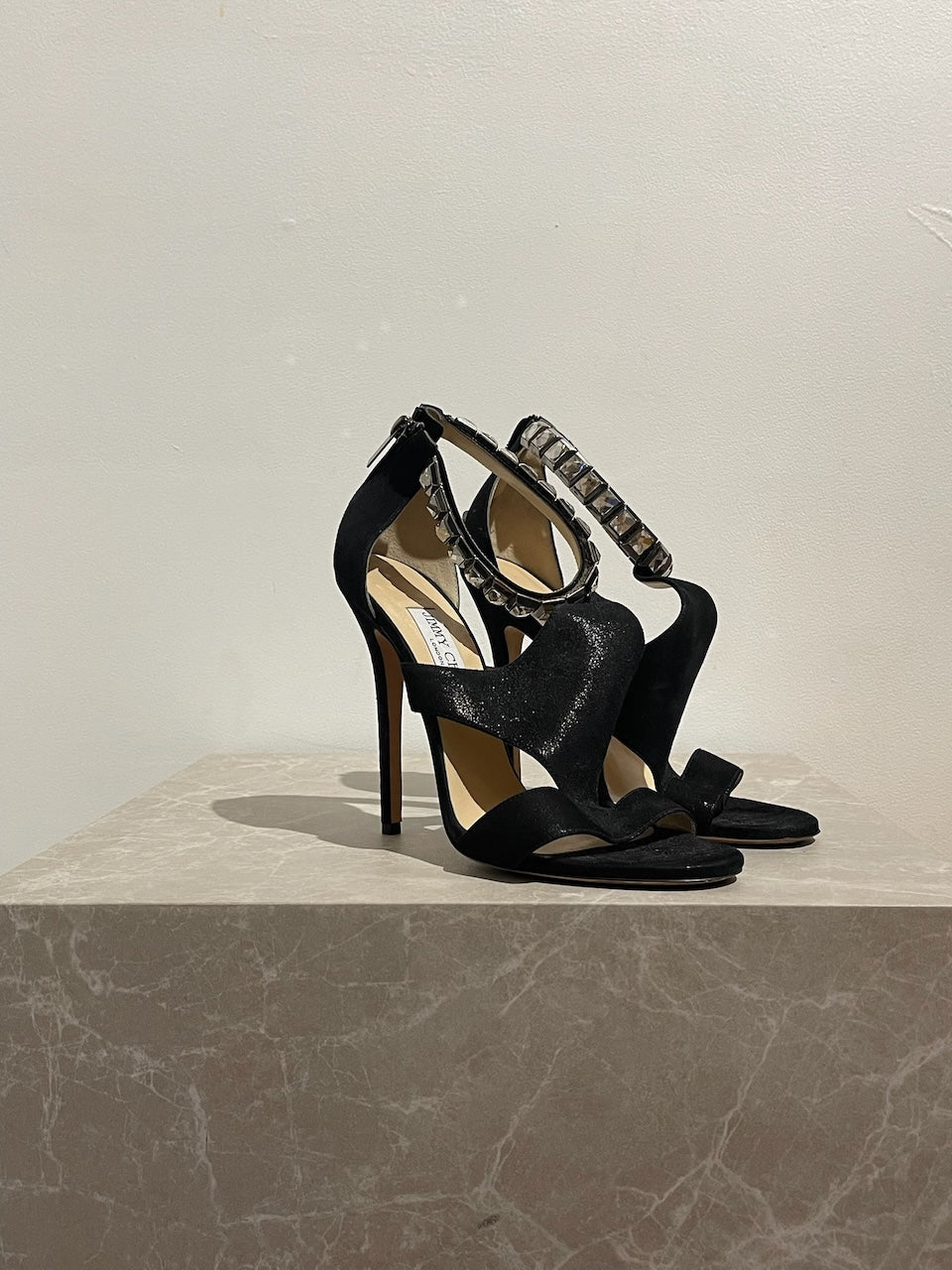 Sandales Jimmy Choo noires T.40