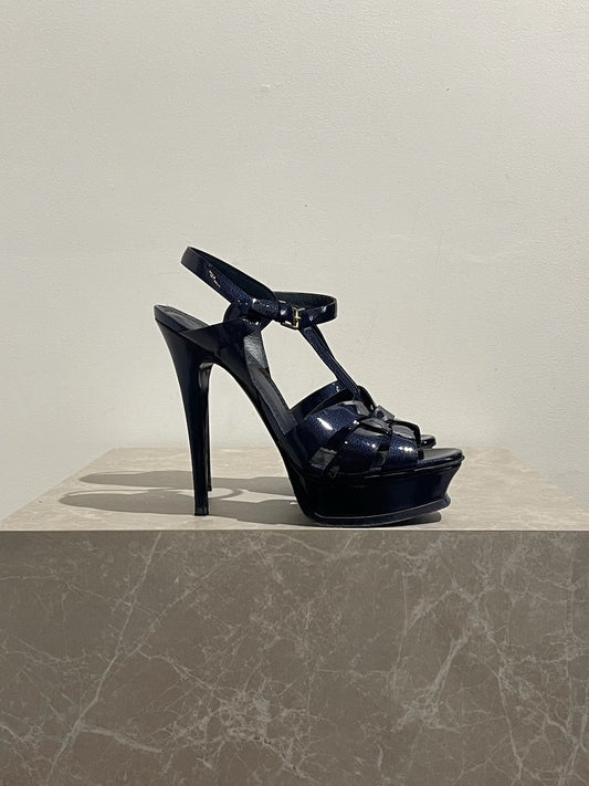 Sandales Saint Laurent Tribute T.38