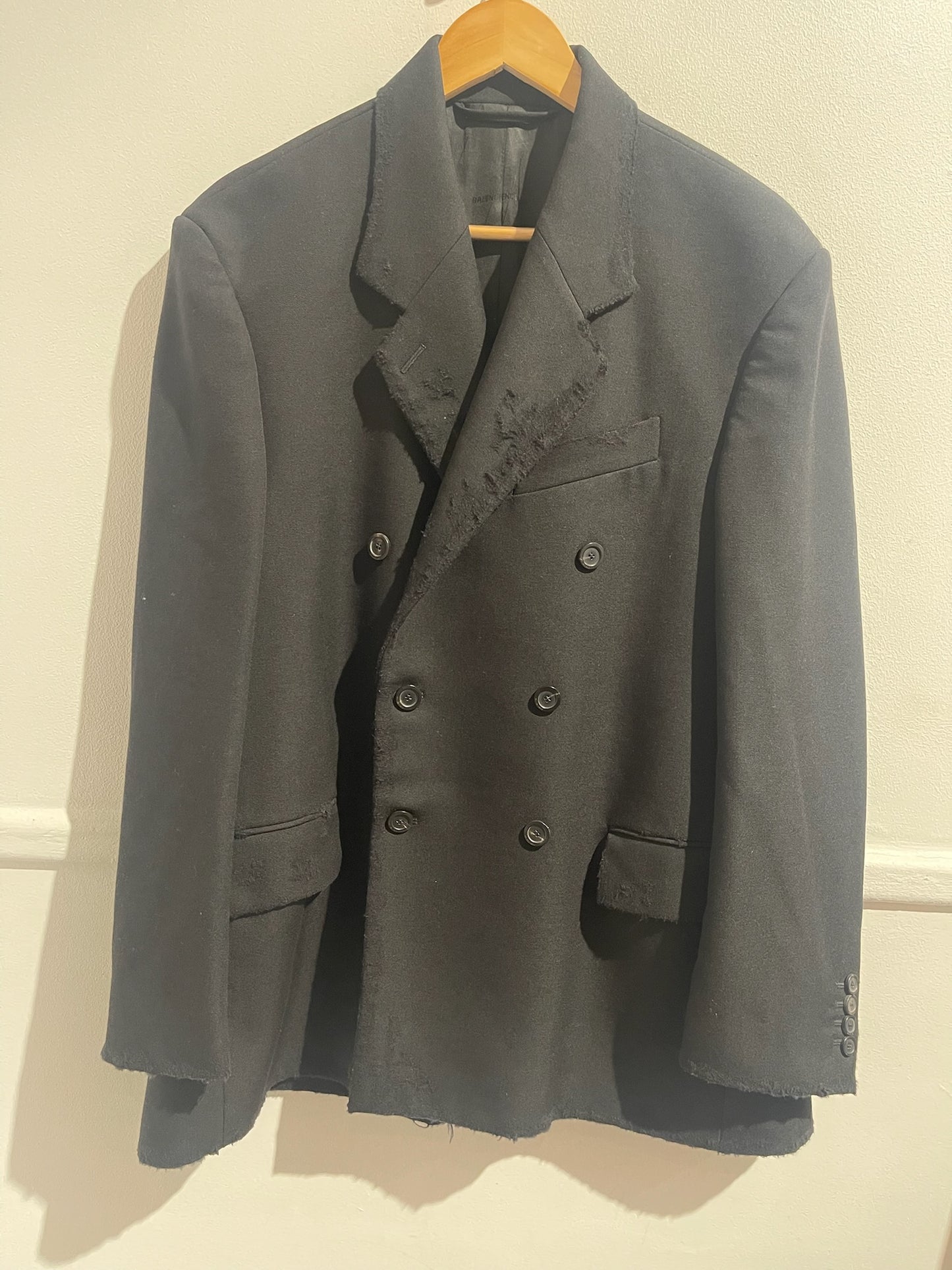 Blazer Balenciaga noir T.L