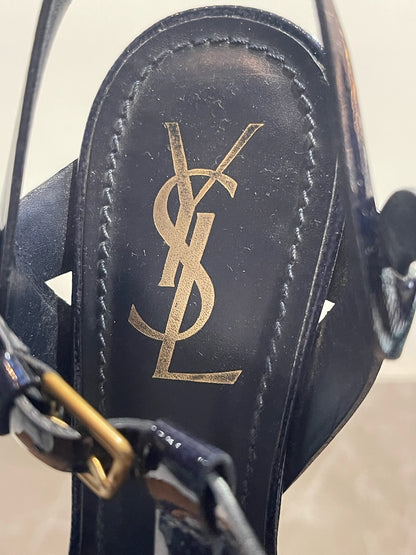 Sandales Saint Laurent Tribute T.38