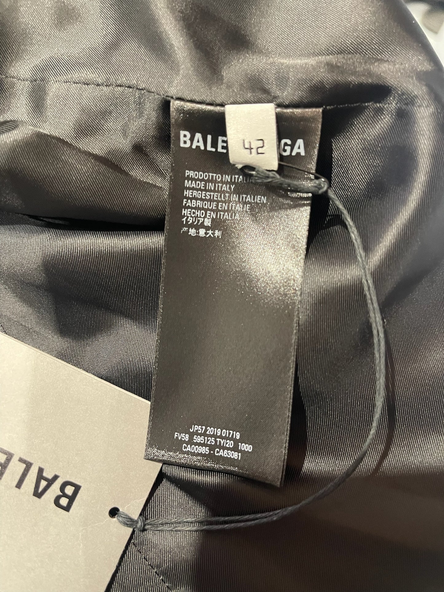 Blazer Balenciaga noir T.42