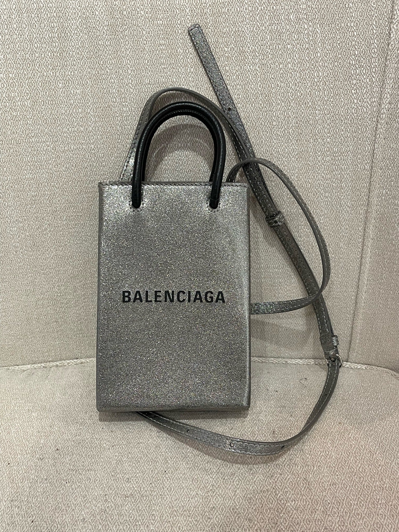 Sac balenciaga online argent