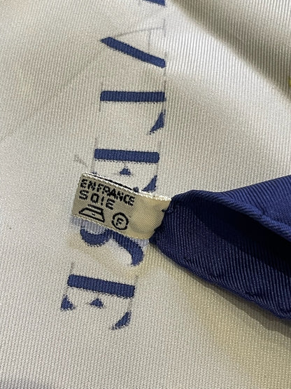 Carré 90 Hermès "Vue du Carrosse de la galère la reale"