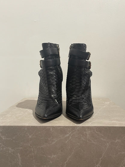 Bottines Burberry noires T.40