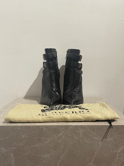 Bottines Burberry noires T.40