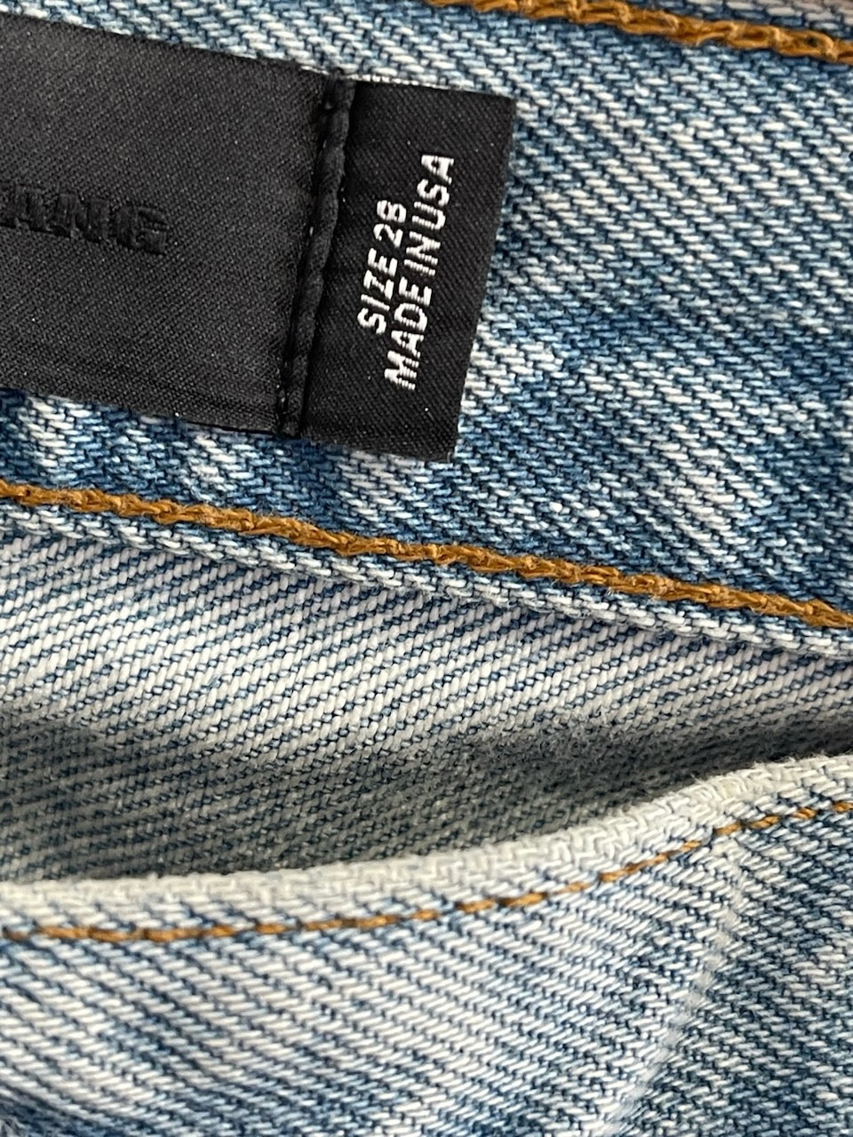 Jeans Alexander Wang bleu T.28