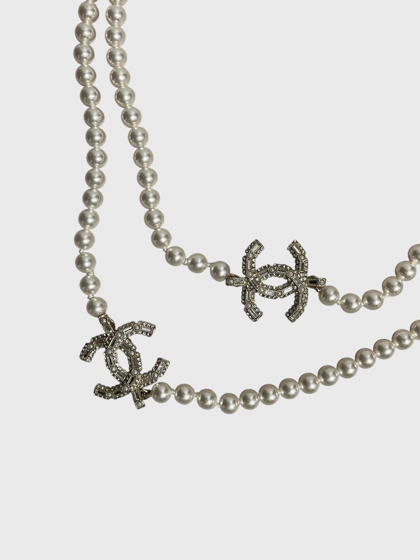 Sautoir Chanel Perles