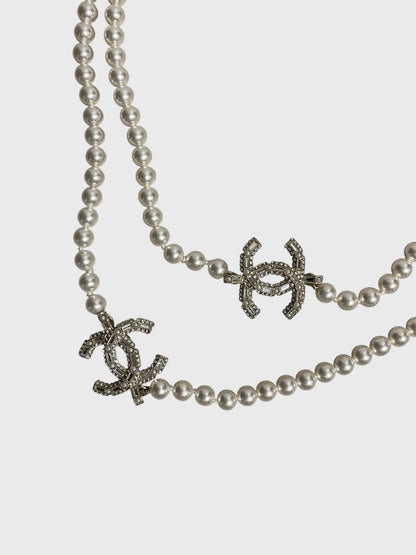 Sautoir Chanel Perles