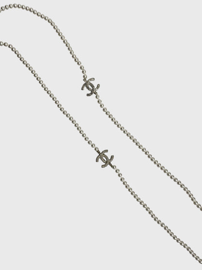 Sautoir Chanel Perles