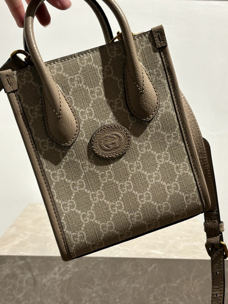 Sac Gucci mini cabas GG NEUF