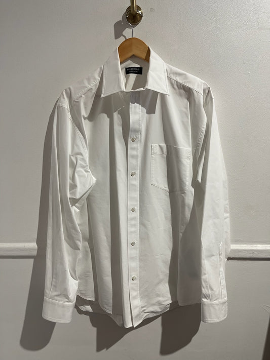 Chemise Balenciaga blanche T.40