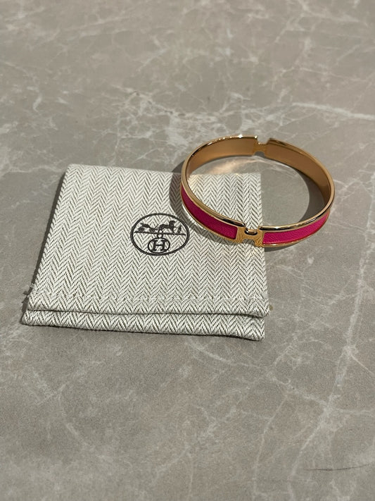 Bracelet Hermes Olympe Rose T.2