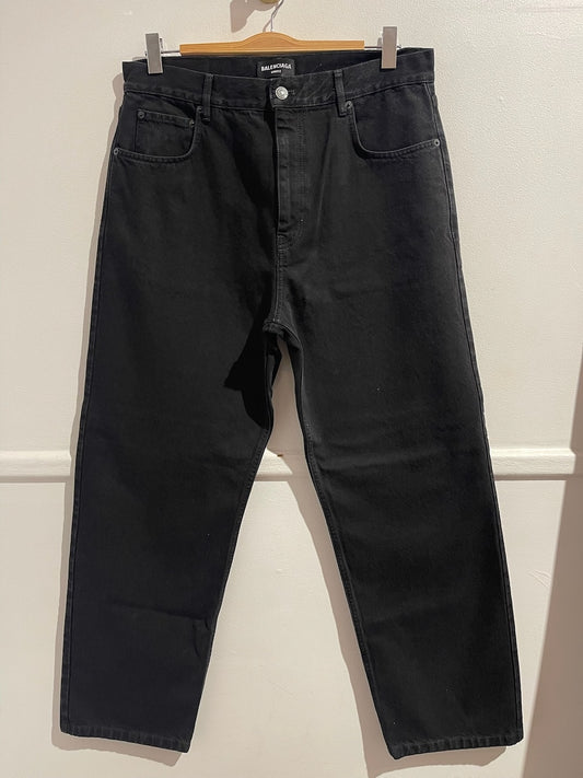 Jeans Balenciaga noir T.L