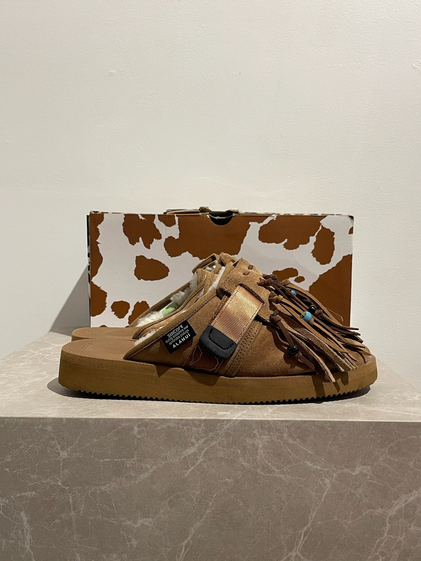 Mules Suicoke x Alanui camel