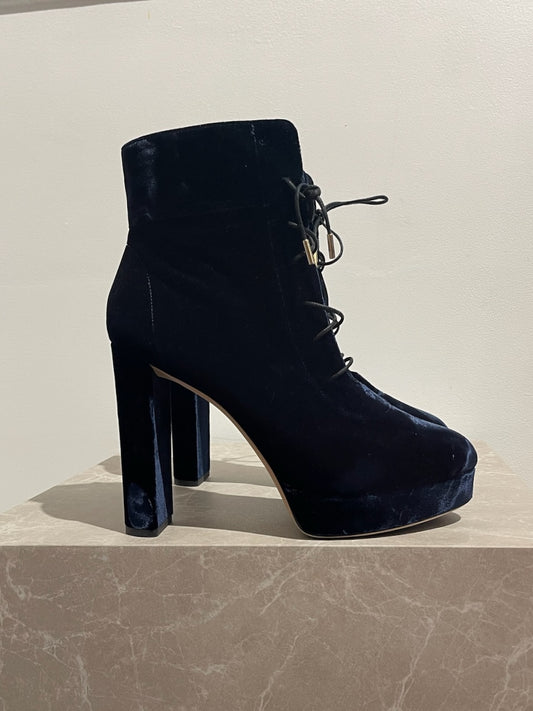 Bottines Jimmy Choo bleues T.40,5