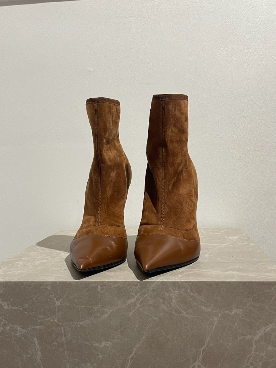 Bottines Balmain camel T.41