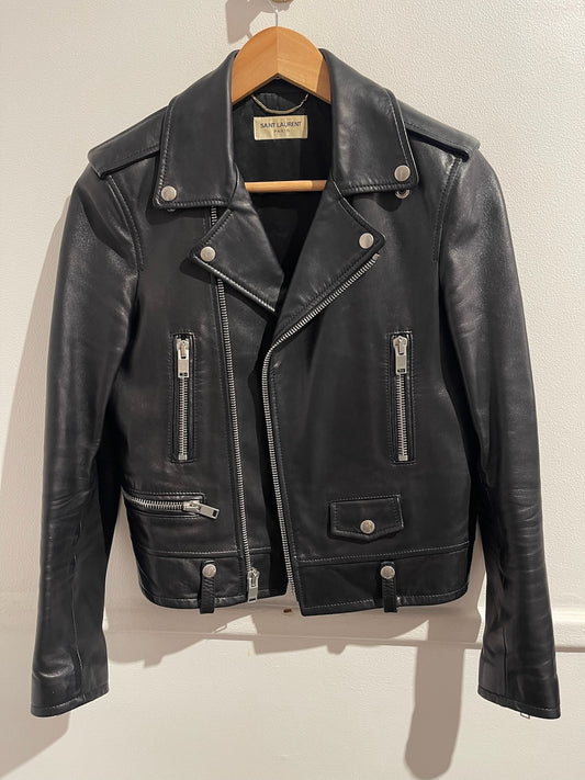 Perfecto Saint Laurent noir T.38