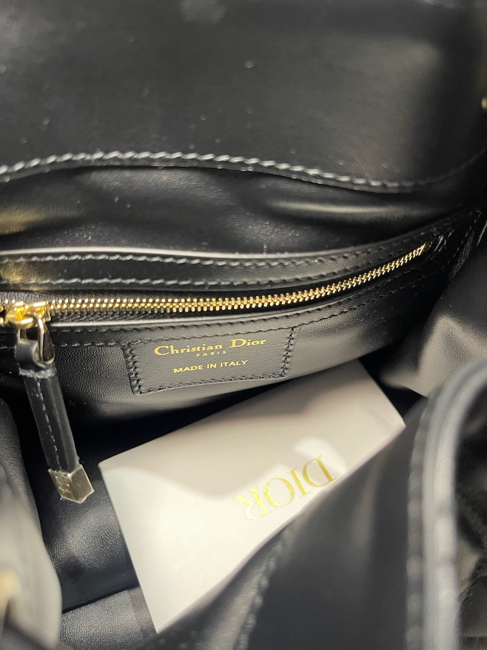 Sac Dior D-Motion noir
