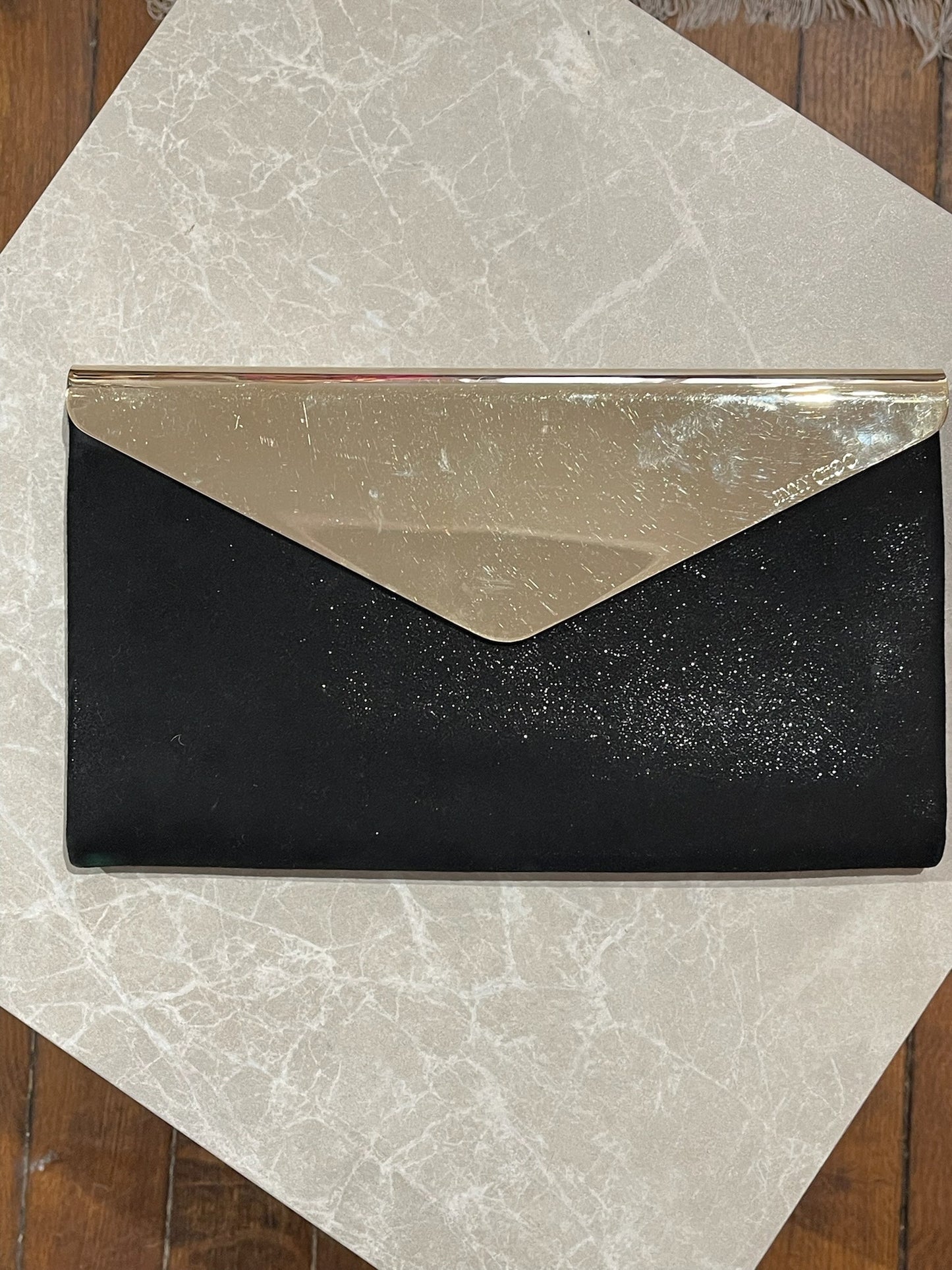 Pochette Jimmy Choo noire