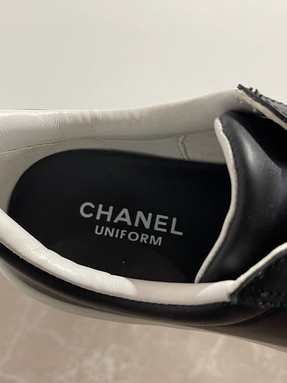 Baskets Chanel noires T.38