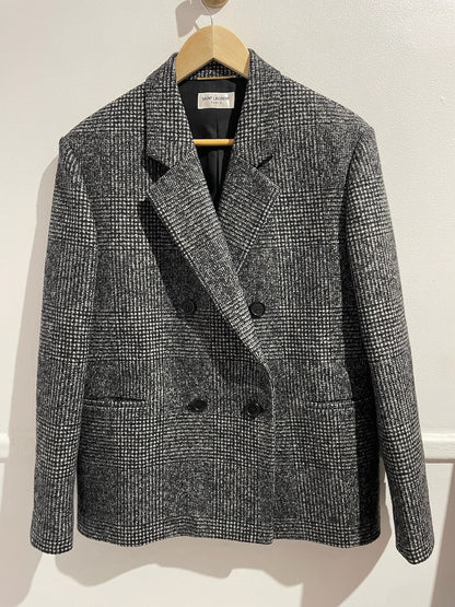 Veste Saint Laurent grise T.40