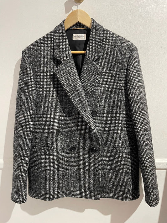 Veste Saint Laurent grise T.40