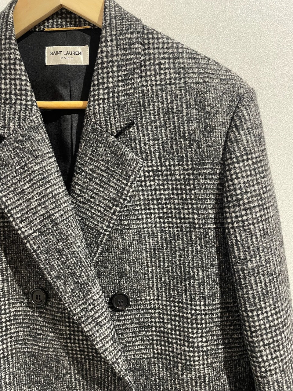 Veste Saint Laurent grise T.40